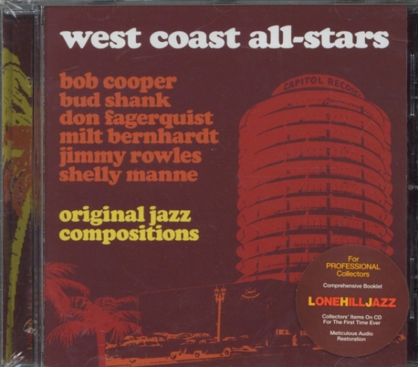 West Coast All Stars - Original Jazz Composition in the group CD / Jazz/Blues at Bengans Skivbutik AB (3933293)