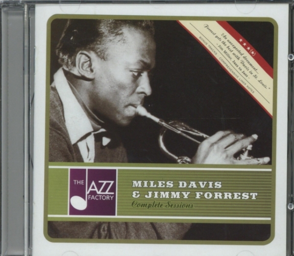 Davis Miles & Forrest J - Complete Sessions in the group CD / Jazz/Blues at Bengans Skivbutik AB (3934169)