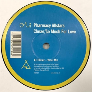 Pharmacy Allstars - Closer in the group VINYL / Dance-Techno at Bengans Skivbutik AB (3934712)