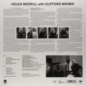 Helen Merrill - With Clifford Brown in the group VINYL / Jazz at Bengans Skivbutik AB (3935569)
