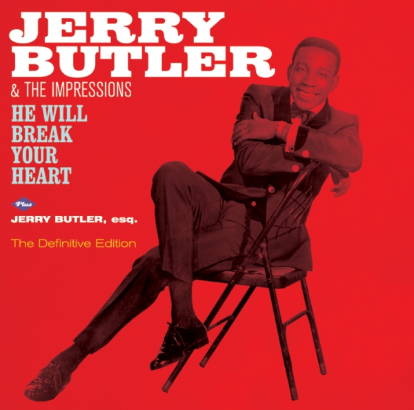 Jerry Butler - He Will Break Your Heart/Jerry Butler, Esq. in the group CD / RNB, Disco & Soul at Bengans Skivbutik AB (3935639)