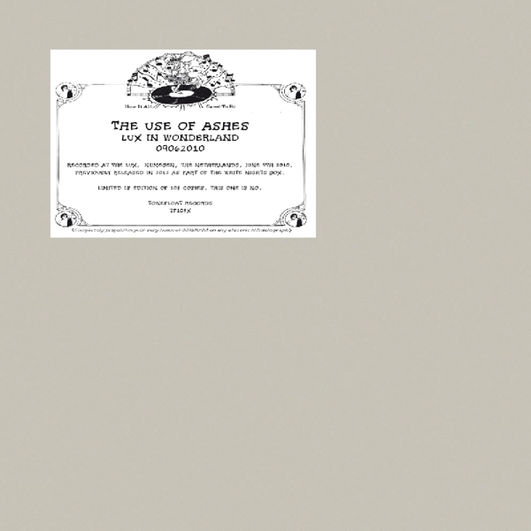 Use Of Ashes - Lux In Wonderland in the group VINYL / Rock at Bengans Skivbutik AB (3936854)