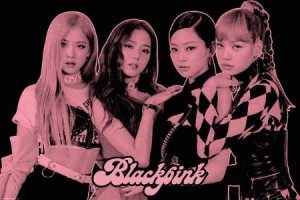 Blackpink - Group Pink Poster in the group OTHER / K-Pop Kampanj 15 procent at Bengans Skivbutik AB (3939630)