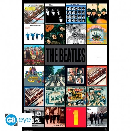 The Beatles - Albums Poster 91,5x61 in the group MERCH / Posters at Bengans Skivbutik AB (3939644)
