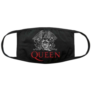 Queen - Classic Crest Bl Face Mask in the group MERCHANDISE / Merch / Pop-Rock at Bengans Skivbutik AB (3940237)