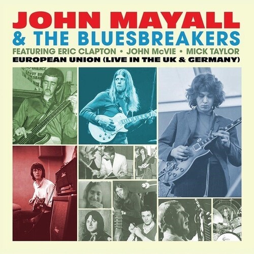 Mayall John & The Bluesbreakers - European Union - Live (Blue Vinyl) in the group VINYL / Jazz/Blues at Bengans Skivbutik AB (3942340)