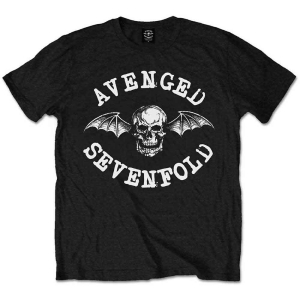 Avenged Sevenfold - Classic Deathbat Uni Bl    in the group MERCH / T-Shirt /  at Bengans Skivbutik AB (3942943r)