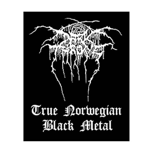 Darkthrone - Black Metal Standard Patch in the group MERCHANDISE / Accessoarer / Hårdrock at Bengans Skivbutik AB (3943290)