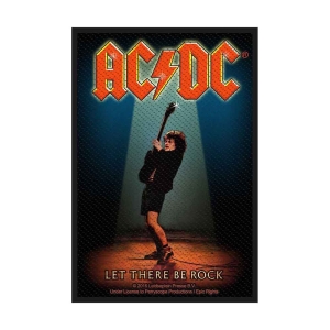 Ac/Dc - Let There Be Rock Standard Patch in the group OTHER / Merch Patch at Bengans Skivbutik AB (3943295)