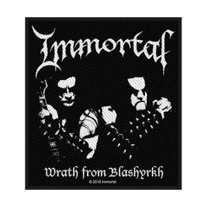 Immortal - Wrath Of Blashyrkh Standard Patch in the group MERCHANDISE / Accessoarer / Hårdrock at Bengans Skivbutik AB (3943301)