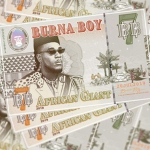 Burna Boy - African Giant in the group Labels /  at Bengans Skivbutik AB (3943368)