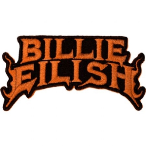 Billie Eilish - Billie Eilish Standard Patch : Flame Orange in the group OUR PICKS / Recommended Merch at Bengans Skivbutik AB (3943681)