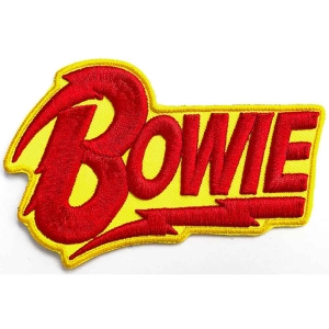 David Bowie - Diamond Dogs 3D Logo Woven Patch in the group OTHER / Merch Patch at Bengans Skivbutik AB (3943687)