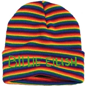 Billie Eilish - Billie Eilish Unisex Beanie Hat : Stripe in the group OTHER / Merch New Items at Bengans Skivbutik AB (3944415)