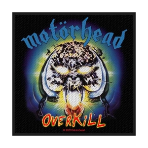 Motorhead - Overkill Standard Patch in the group OTHER / Merch Patch at Bengans Skivbutik AB (3946369)