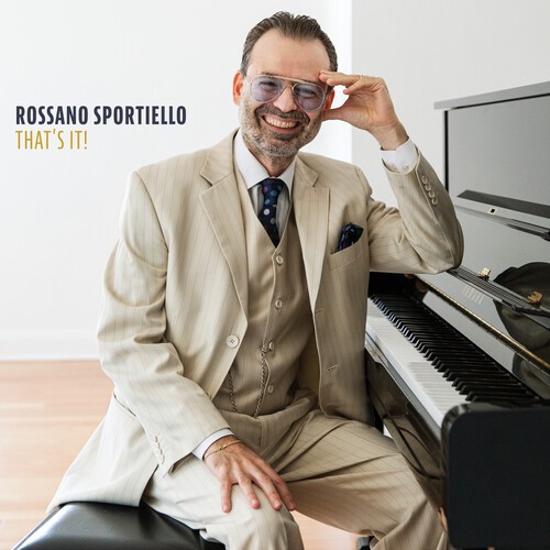 Rossano Sportiello - That's It! in the group CD / Jazz/Blues at Bengans Skivbutik AB (3950403)