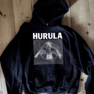 Hurula - Hood fågel svart in the group OTHER / CDON - Exporterade Artiklar_Manuellt / T-shirts_CDON_Exporterade at Bengans Skivbutik AB (3953283r)