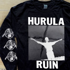 Hurula - Longsleeve Tro på er ruin svart in the group OUR PICKS / Recommended T-shirts at Bengans Skivbutik AB (3953293r)