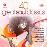 40 Great Soul Classics - Various Artists in the group CD / Pop-Rock,RnB-Soul at Bengans Skivbutik AB (3957197)