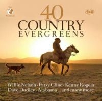 40 Country Evergreens - Various Artists in the group CD / Upcoming releases / Country at Bengans Skivbutik AB (3957198)