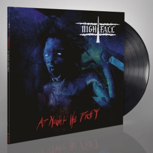 Nightfall - At Night We Prey (Black Vinyl Lp) in the group VINYL / Hårdrock at Bengans Skivbutik AB (3957258)