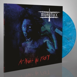 Nightfall - At Night We Prey (Blue Vinyl Lp) in the group VINYL / Hårdrock at Bengans Skivbutik AB (3957259)