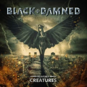 Black & Damned - Heavenly Creatures (White/Black Spl in the group VINYL / Hårdrock/ Heavy metal at Bengans Skivbutik AB (3957425)