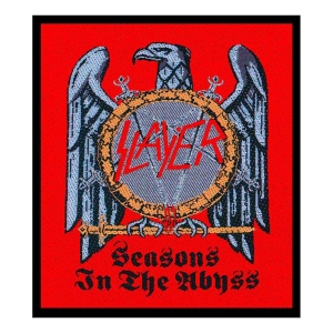Slayer - Seasons In The Abyss Eagle Standard Patc in the group MERCHANDISE / Merch / Hårdrock at Bengans Skivbutik AB (3959793)