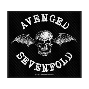 Avenged Sevenfold - Death Bat Standard Patch in the group MERCHANDISE / Merch / Hårdrock at Bengans Skivbutik AB (3959889)