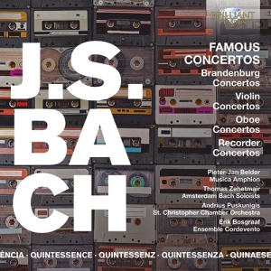 Bach Johann Sebastian - Quintessence J.S. Bach - Famous Con in the group CD / Klassiskt at Bengans Skivbutik AB (3961454)