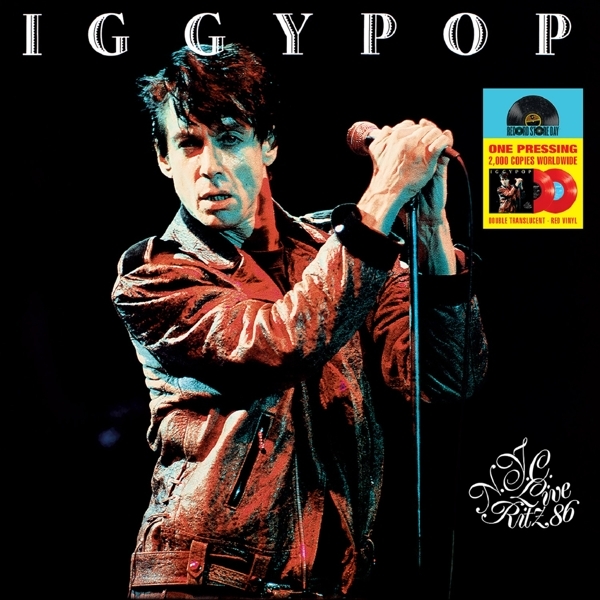 Iggy Pop - Live At The Ritz N.Y.'86 in the group OTHER / Övrigt / at Bengans Skivbutik AB (3963103)