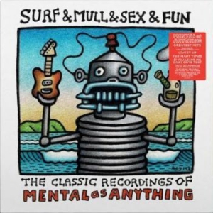 Mental As Anything - Surf & Mull & Sex & Fun (Red & Whit in the group VINYL / Rock at Bengans Skivbutik AB (3963697)