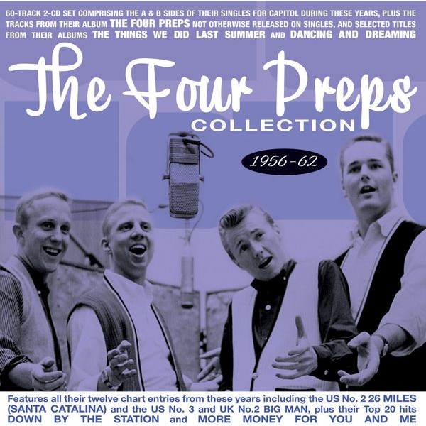 The Four Preps - Four Preps Collection 195662 in the group CD / Pop at Bengans Skivbutik AB (3964596)