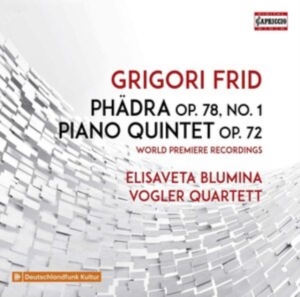 Frid Grigori - Phädra, Op. 78 No. 1 Piano Quintet in the group Externt_Lager /  at Bengans Skivbutik AB (3965564)