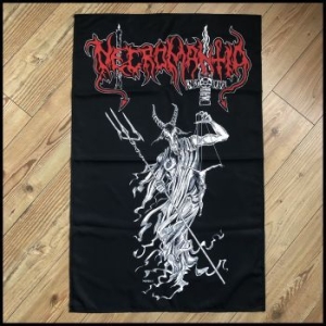 NECROMANTIA - FLAG LARGE/TEXTILE POSTER in the group MERCHANDISE / T-shirt / Hårdrock at Bengans Skivbutik AB (3965879)