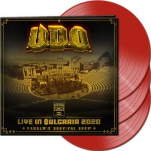 U.D.O. - Live In Bulgaria 2020 (3 Lp Red Vin in the group Minishops / Udo at Bengans Skivbutik AB (3968308)