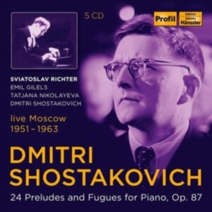 Shostakovich Dmitri - 24 Preludes And Fugues For Piano, O in the group Externt_Lager /  at Bengans Skivbutik AB (3970020)