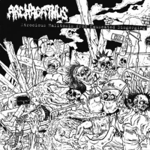 Archagathus - Atrocious Halitosis From Nauseated in the group VINYL / Rock at Bengans Skivbutik AB (3971822)