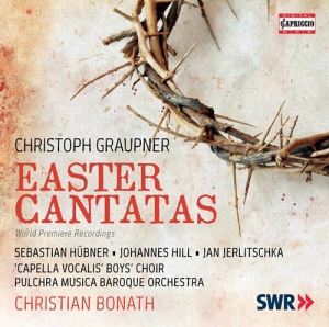 Graupner Christoph - Easter Cantatas in the group Externt_Lager /  at Bengans Skivbutik AB (3971864)