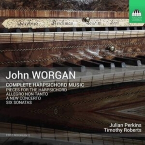 Worgan John - Complete Harpsichord Music in the group Externt_Lager /  at Bengans Skivbutik AB (3972696)
