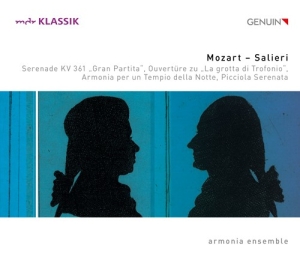 Mozart Wolfgang Amadeus Salieri - Armonia Ensemble: Mozart & Salieri in the group Externt_Lager /  at Bengans Skivbutik AB (3974093)