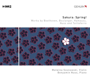 Ludwig Van Beethoven Lili Boulange - Sakura: Spring! Works By Beethoven, in the group Externt_Lager /  at Bengans Skivbutik AB (3974094)