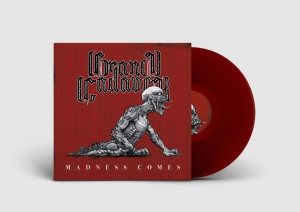 Grand Cadaver - Madness Comes (Dark Red Vinyl) in the group VINYL / Hårdrock,Svensk Musik at Bengans Skivbutik AB (3974395)