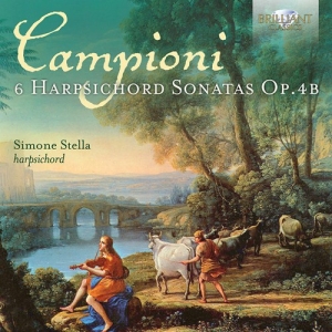 Campioni Carlo Antonio - 6 Harpsichord Sonatas, Op.4B in the group Externt_Lager /  at Bengans Skivbutik AB (3976472)