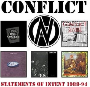 Conflict - Statements Of Intent 1988-94 in the group OTHER / Övrigt /  at Bengans Skivbutik AB (3976693)