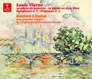 GASTON LITAIZE - VIERNE: 24 PIÈCES DE FANTAISIE in the group OTHER / Övrigt /  at Bengans Skivbutik AB (3976775)