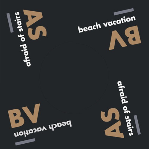 Afraid Of Stairs & Beach Vacation - 2014 Jigsaw/Dufflecoat Records Sing in the group VINYL / Rock at Bengans Skivbutik AB (3979451)