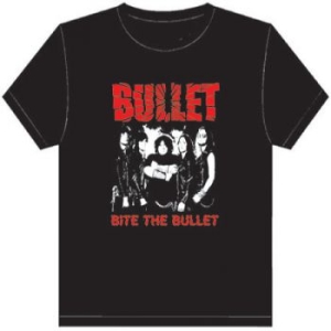 Bullet - T/S Bite The Bullet (L) in the group MERCHANDISE / Merch / Hårdrock at Bengans Skivbutik AB (3979944)