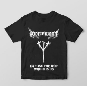 Wormwood - T/S Expose The Rot Which Is Us (M) in the group MERCHANDISE / Merch / Hårdrock at Bengans Skivbutik AB (3980084)