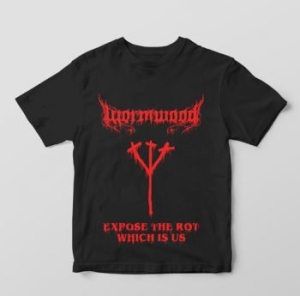 Wormwood - T/S Expose The Rot Which Is Us (M) in the group Minishops / Wormwood at Bengans Skivbutik AB (3980089)